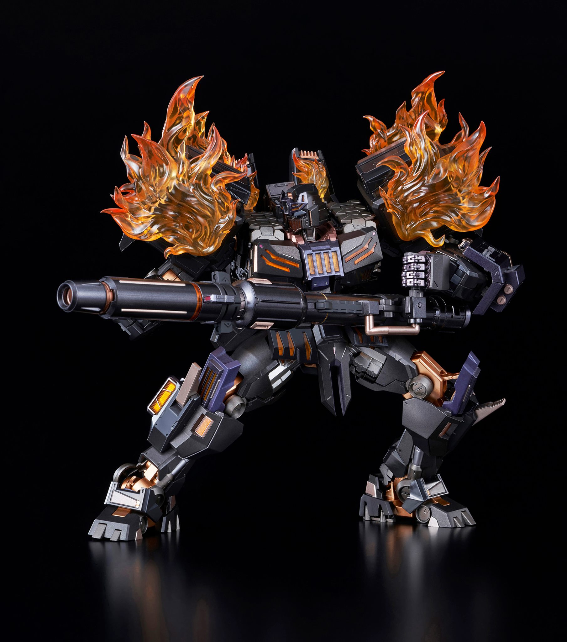 Flame Toys Kuro Kara Kuri The Fallen Official Details, Images